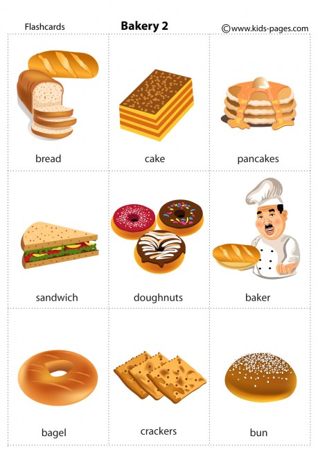 Bakery 2 flashcard